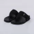 Chicago - Chinelo De Tiras Com Fivela Aplicação Preto - comprar online