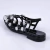 Cindy - Slingback Feminina Bico Fino Aplicação Preta - Not-Me Shoes - Fábrica Própria de Calçados Femininos