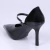 Clara - Scarpin Feminino Bico Fino Salto Alto Fivela Preto na internet