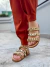 Birken Papete Nude Tiras Correntaria Tachas Spike Not-me Shoes