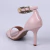 Francis - Sandália Feminina Verniz Salto Alto Bico Folha Rosa - Not-Me Shoes - Fábrica Própria de Calçados Femininos