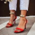 Imagem do Francis - Sandália Feminina Verniz Salto Alto Bico Folha Vermelho
