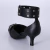 Iana - Scarpin Feminino Fivela Bico Fino Salto Baixo Preto - Not-Me Shoes - Fábrica Própria de Calçados Femininos