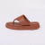 Isis - Chinelo Feminino Flatform Tiras de Dedo Caramelo na internet
