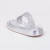 Isis - Chinelo Feminino Flatform Tiras de Dedo Prata - Not-Me Shoes - Fábrica Própria de Calçados Femininos