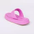 Isis - Chinelo Feminino Flatform Tiras de Dedo Rosa Lotus - Not-Me Shoes - Fábrica Própria de Calçados Femininos
