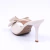 Itália - Mule Feminino Aplicação Em Laço Bico Fino Off-White - Not-Me Shoes - Fábrica Própria de Calçados Femininos
