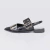 Juju - Mule Slingback Feminino Fivela Bico Fino Preto - comprar online