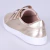 Lana - Tênis Feminino Velcro Dourado Light na internet