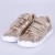 Lana - Tênis Feminino Velcro Dourado Light
