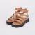 Lila - Sandália Feminina Tratorada Brilho Aplicação Nude - comprar online