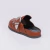 Lily - Clog Feminino Anatômico Aplicação Caramelo - Not-Me Shoes - Fábrica Própria de Calçados Femininos