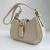 Lisboa - Bolsa Feminina Shoulder Média Fivela Ilhós Off-White na internet