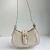 Lisboa - Bolsa Feminina Shoulder Média Fivela Ilhós Off-White - comprar online