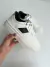 Lucky - Tênis Feminino Casual Brilho Plataforma Branco/Preto