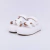 Luma - Flatform Feminino Com Velcro Branco
