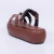 Luma - Flatform Feminino Com Velcro Marrom na internet