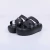 Luma - Flatform Feminino Com Velcro Preto