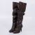 Madonna - Bota Feminina Aplicação Bico Fino Marrom - comprar online