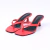 Madrid - Tamanco Feminino De Dedo Vermelho - comprar online