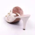 Maldivas - Tamanco Feminino Bico Quadrado Aplicação Palha Off-White - Not-Me Shoes - Fábrica Própria de Calçados Femininos