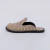 Mavi - Clog Feminino Tachas Douradas Camurça Cinza - Not-Me Shoes - Fábrica Própria de Calçados Femininos