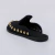 Mavi - Clog Feminino Tachas Douradas Camurça Preto na internet