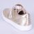 Mia - Tênis Feminino Cadarço Velcro Dourado na internet