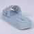 Miami - Flatform Feminina Tela Aplicação Azul - Not-Me Shoes - Fábrica Própria de Calçados Femininos