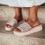 Miami - Flatform Feminina Tela Aplicação Rosa