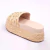 Mônaco - Chinelo Feminino Flatform Com Aplicação Palha - Not-Me Shoes - Fábrica Própria de Calçados Femininos