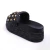 Mônaco - Chinelo Feminino Flatform Com Aplicação Palha Preto na internet