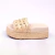 Mônaco - Chinelo Feminino Flatform Com Aplicação Palha na internet