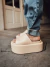 Imagem do Natasha - Tamanco Plataforma Flatform Nude