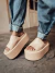 Natasha - Tamanco Plataforma Flatform Nude - loja online