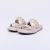 Nice - Chinelo Flatform Feminino Aplicação Cinza - comprar online