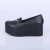 Paola - Sapato Feminino Plataforma Flatform Bico Redondo Preto - comprar online