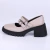 Ramona - Oxford Feminino Tratorado Fivela Salto Médio Cinza - comprar online