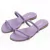 Bless - Rasteira Feminina De Tiras Orquidea - comprar online