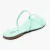 Bless - Rasteira Feminina De Tiras Menta - Not-Me Shoes - Fábrica Própria de Calçados Femininos