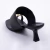 Seven - Tamanco Feminino Aplicação de Tira Preto - Not-Me Shoes - Fábrica Própria de Calçados Femininos