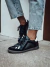 Suzan - Tênis Feminino Cadarço Preto - Not-Me Shoes - Fábrica Própria de Calçados Femininos