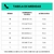 Tabela de Medidas Agnes - Clog Feminino Plataforma Fivela Marrom