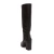 Talita - Bota Feminina Bico Fino Salto Grosso Cano Médio Preta - Not-Me Shoes - Fábrica Própria de Calçados Femininos