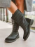 Bota Coturno Preta Nylon e Camurça Impermeável Not-me Shoes