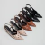 Íris - Scarpin Slingback Feminino Verniz Salto Baixo Preto - loja online