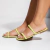 Rasteira Verde Lemon Duas Tiras Bico Redondo Dia A Dia Not-me Shoes