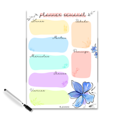 Planner Semanal Cute