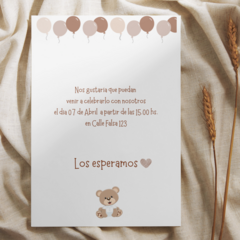 Invitaciones Doble Faz - comprar online