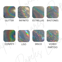Calcos PERSONALIZADOS Base Holográfica - tienda online